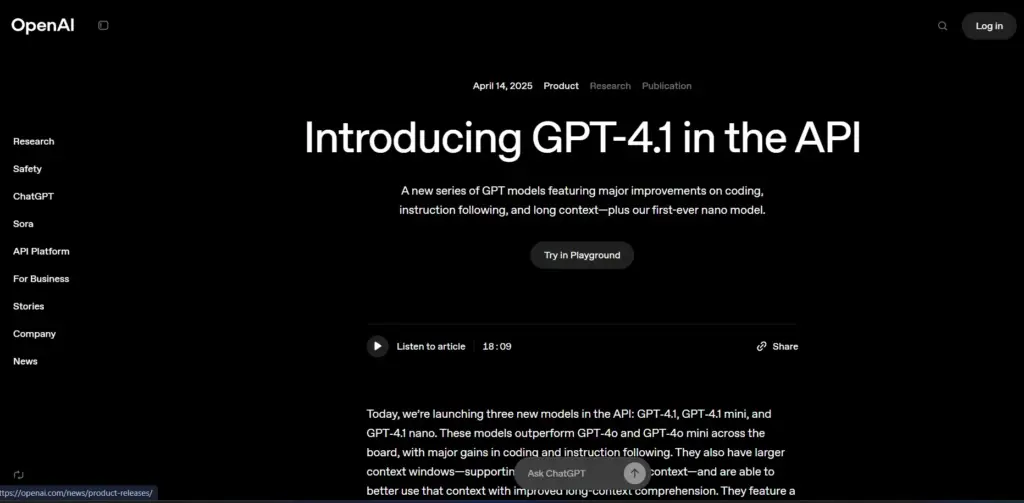 gpt 4.1